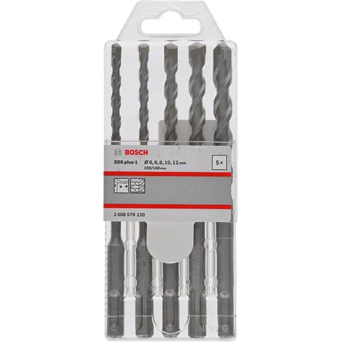 Bosch Professional Zubehör SDS gręžinys + 10 12 6 8 mm (2608579120) (4) (2608579120)