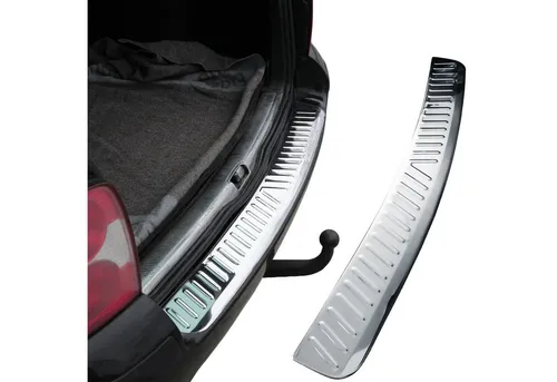 RECAMBO Ladekantenschutz für VW PASSAT B5 VARIANT - Abdeckblenden, hochwertiger V2A Edelstahl, schützt den Lack beim Be- und Entladen und sorgt für eine exklusive Optik mit perfekter 3D-Passform.