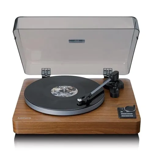 Lenco Plattenspieler LBTA-165WD in braun von Lenco