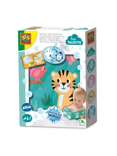 Tiny Talents Bath Book - Coloring With Water