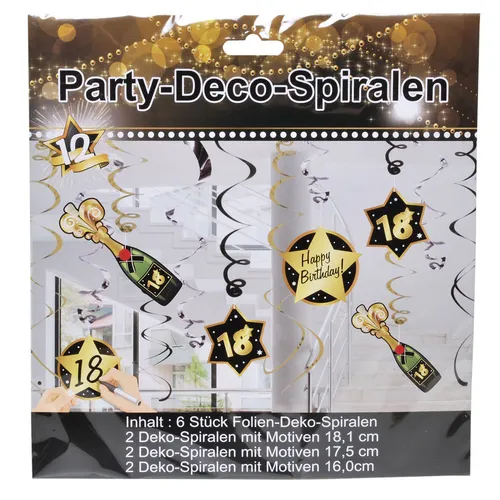 Party - Deco -Spirale 