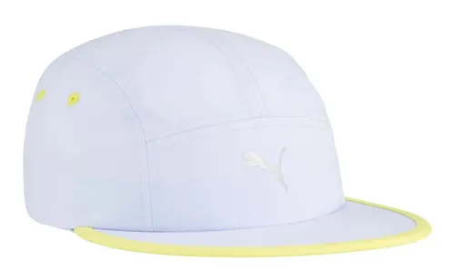 PUMA Essential Running 5 Panel Cap Cap Cool Weather flieder neongelb Neu