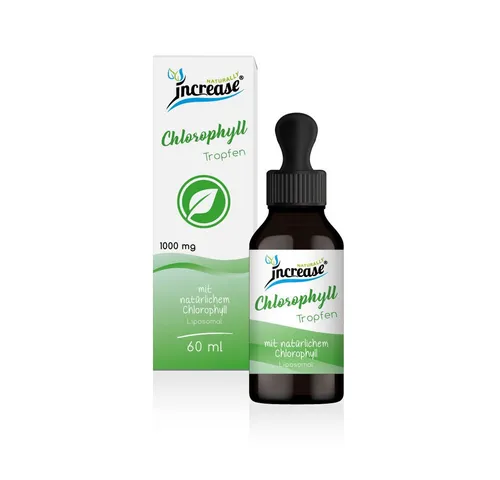 Liposomale Chlorophyll Tropfen hochdosiert - 30.000 mg pro Packung - Hochdosierte Tropfen mit 1000 mg natürlichem Chlorophyll pro Tagesdosis, ideal zur Unterstützung der täglichen Ernährung. Mit MCT-Öl für eine verbesserte Aufnahme.