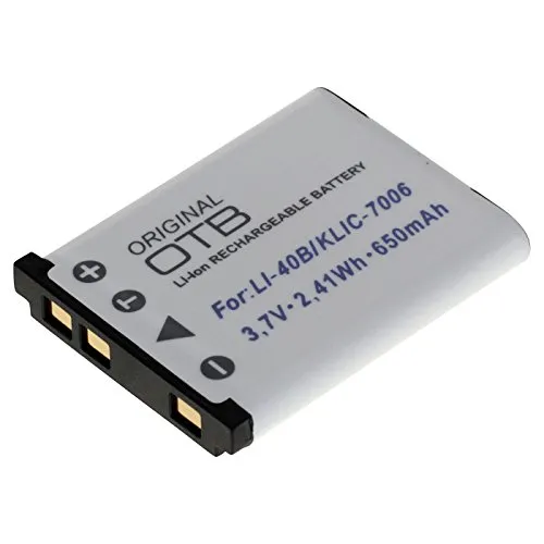 OTB Akku für Olympus LI-40B / Nikon EN-EL10 / Fuji NP-45 Li-Ion Schwarz
