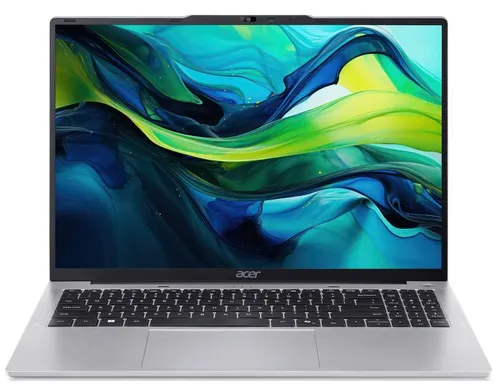 Acer Aspire Lite 16 (AL16-52P-55D7) - Silber - Leistungsstarker Laptop mit 16 Zoll Display, ideal für Arbeit und Freizeit, leicht und portabel für unterwegs.