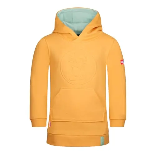 Trollkids Girls Sandefjord Dress 104, Safran in gelb von TROLLKIDS