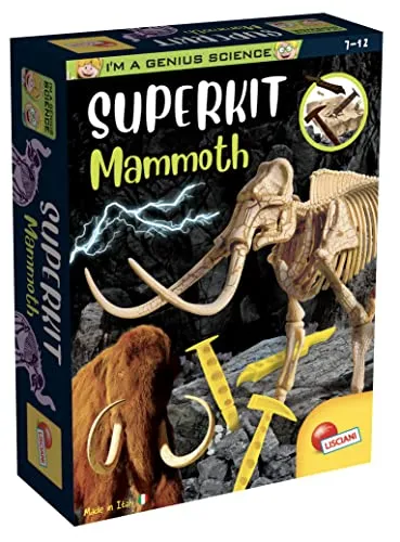Liscianigiochi 79964 Tier I'm a Genius, Superkit Dinosaurier Mammut, Medium