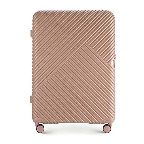 WITTCHEN Reisekoffer Rollkoffer Trolley - Großer Hartschalenkoffer mit 4 Zwilling-Rollen, TSA-Zahlenschloss und ergonomischem Teleskopgriff für komfortablen Transport