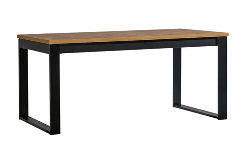 Deine Möbel 24 Esstisch LAMI 14 – Ausziehbarer Tisch 160–240 cm in Wotan Eiche - Der LAMI 14 Esstisch vereint modernes Design mit Funktionalität. Ausziehbar von 160 auf 240 cm, ideal für gesellige Runden. Robuste Wotan Eiche und elegantes Metallgestell in Schwarz sorgen für einen stilvollen Akzent in jedem Essbereich.
