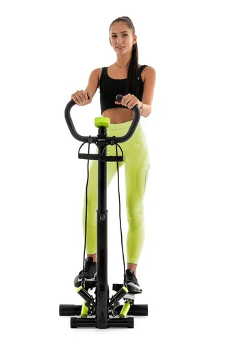 Hop-Sport Stepper HS-055S Noble Swing Stepper mit LCD-Bildschirm und Lenker
