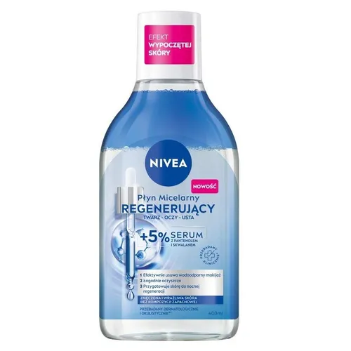Regenerujący płyn micelarny z 5% serum 400ml Nivea 5900017093352
