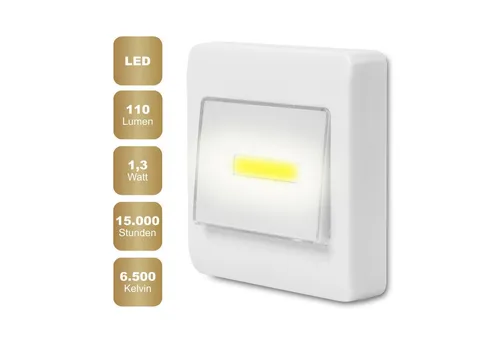 EAXUS LED Unterbauleuchte Unterschranklampe in weiß von Eaxus