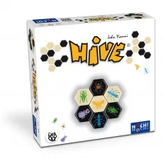 HUCH! & Friends Hive - mehrsprachiges Spiel - Gesellschaftsspiel mit hoher Qualität und innovativem Design, ideal für spannende Spielabende mit Freunden und Familie.