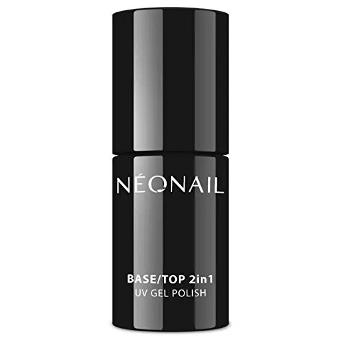 NÉONAIL UV Nagellack - Base/Top Coat Gel UV - Base/Top 2in1 7,2 ml - NÉONAIL Überlack Für Nägel - UV Lack - Gel Nägel - Nageldesign