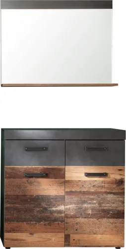 trendteam smart living Indy Garderoben-Set in grau von trendteam
