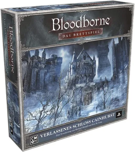 Bloodborne Das Brettspiel – Verlassenes Schloss Cainhurst - Gesellschaftsspiel für 1-4 Spieler, ab 12 Jahren. Erlebe spannende Abenteuer im Horror- und Fantasy-Setting von Bloodborne!