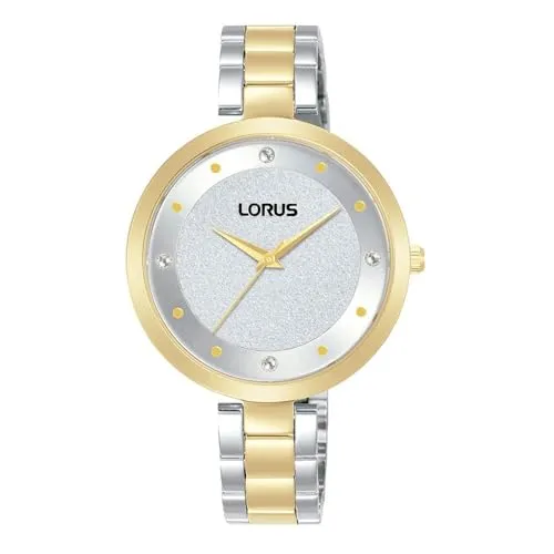 Lorus Fashion Damenuhr Edelstahl in Silber-Gold