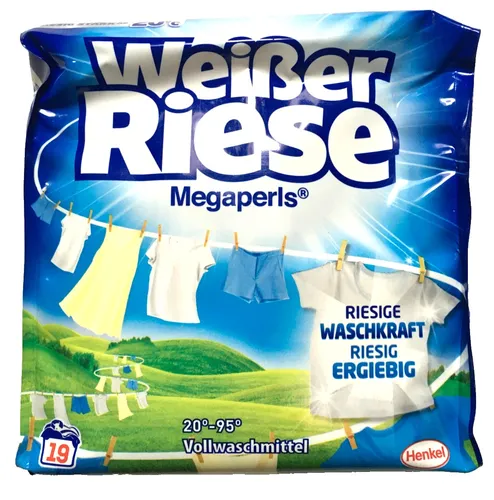 Weißer Riese Megaperls® Vollwaschmittel WM19U, 1,140 kg