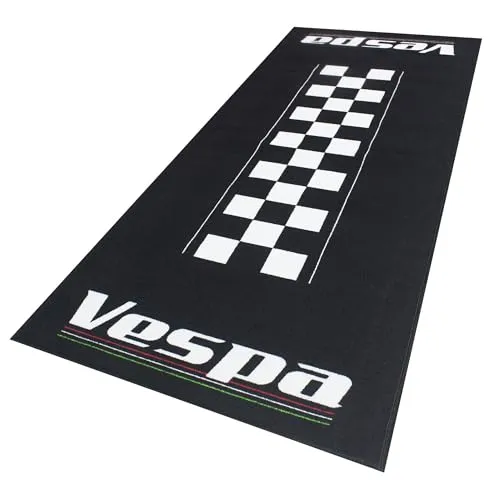 BIKETEK Garagenteppich Serie 4 190x80cm passend für Vespa von Biketek