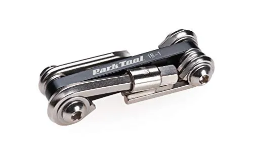 Park Tool IB-1 I-Beam Mini-Faltwerkzeug – Praktisches Multitool für Radfahrer - Fahrradwerkzeuge: Kompaktes, leichtes Faltwerkzeug mit verschiedenen Innensechskantschlüsseln – ideal für unterwegs!