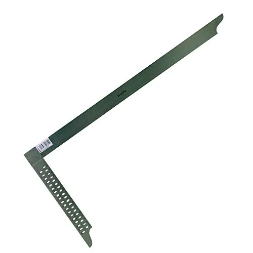 HaWe 92.700 Zimmermannswinkel 700mm rostfrei mit Anreißlöchern