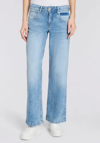Herrlicher 5-Pocket-Jeans Edna Denim Flared Fit mit mittlerer Leibhöhe