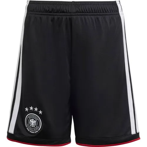 adidas Sportswear DFB H SHO Y BLACK Funktionsshorts - Shorts für junge Fußballfans, ausgestattet mit CLIMACOOL für optimale Feuchtigkeitsableitung und Komfort. Ideal für Spieltage und Training, kombiniert Tradition mit modernem Design.