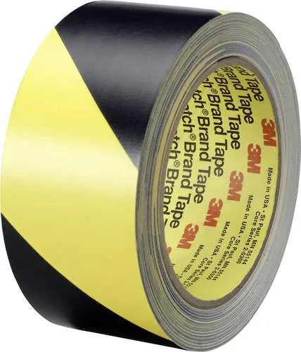 3M Markierungsklebeband Schwarz-Gelb 33m x 50mm von 3M