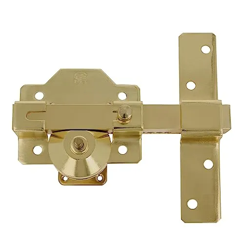 Amig – Türschloss | Stahl | Anti-Stoß-, Anti-Pick- und Anti-Bohrschutz | Rundzylinderlänge: 50mm | Farbe: Gold | 88 x 153 mm