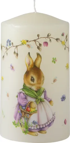VILLEROY & BOCH Oster Accessoires Kerze, Blumenranke, 7x12 cm - 0035 -
