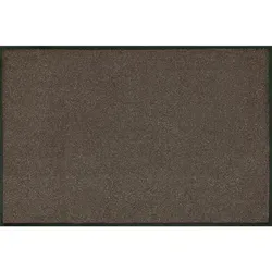 wash+dry by Kleen-Tex Fußmatte Trend Uni - Schmutzfangmatte 75x190 cm - Fußmatten, waschbar und rutschhemmend, ideal für In- und Outdoor, strapazierfähig und schmutzabweisend für einen sauberen Eingangsbereich.