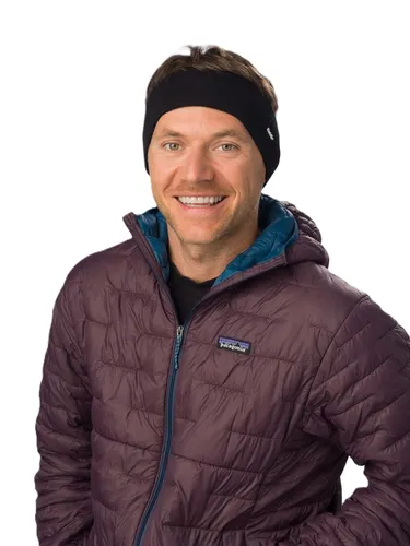 Eisbär Stirnband Havel (Merinomix) - schwarz - 1 Stück in schwarz von Eisbär