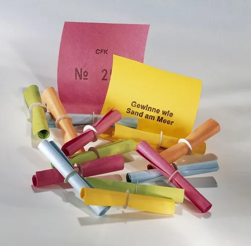 Gewinnlose Treffer bunt 501-550, 50 St.