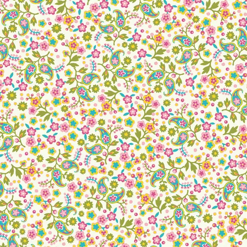 PPD Mille Fleurs Servietten, Tischservietten, 20 Stück, Tissue, Bunt, 33 x 33 cm