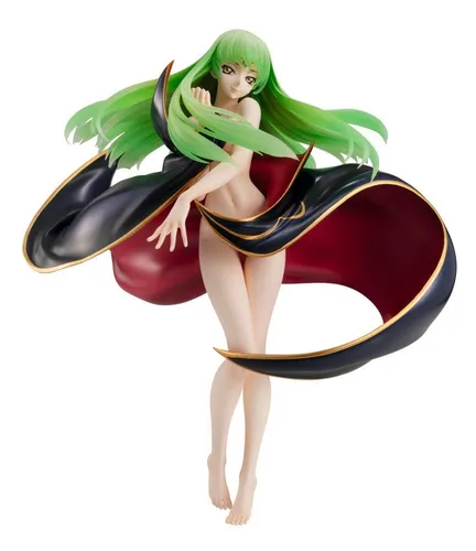Megahouse Code Geass Lelouch Of Rebellion G.E.M. Statue C.C. 15th Jubiläumsversion 22 cm - Actionfigur aus der beliebten Anime-Serie 