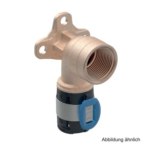 GEBERIT Wasserrohr Geberit FlowFit Anschlusswinkel 90°, 20 mm x 1/2