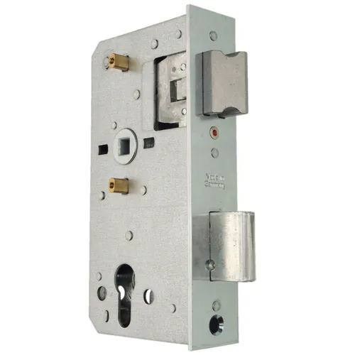 Einsteckschloss für Schlosskasten 40mm Rohr Dorn 60 PZ 72mm Bever 460 - Türschlösser & Schließzylinder, robustes Einsteckschloss für Metalltore mit hoher Sicherheit und einfacher Montage.