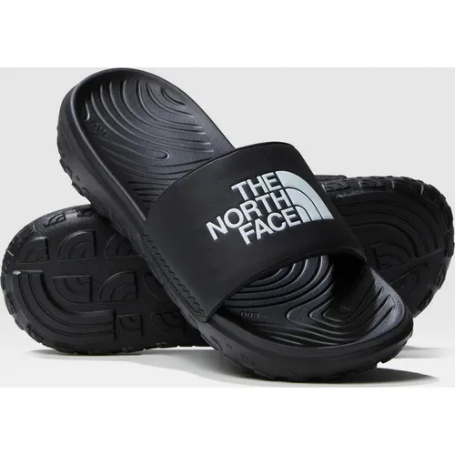 THE NORTH FACE Never Stop Slipper TNF Black 39 - Wanderschuhe für Camping, mit stark gepolstertem Unterfuß und leichter Laufsohle für maximalen Komfort und Halt.