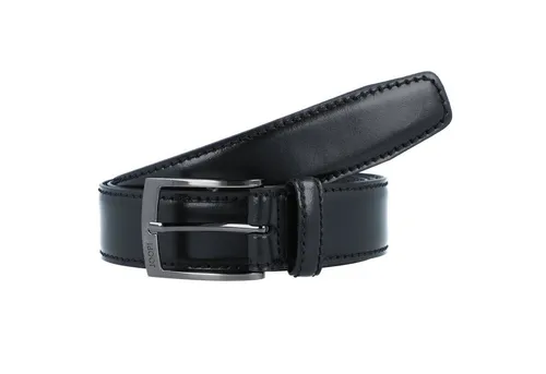 Joop! Gürtel Leder 115 cm schwarz - Hochwertiger Leder-Gürtel von Joop! in elegantem Schwarz, ideal für stilvolle Outfits und optimalen Tragekomfort.