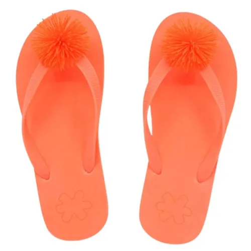 Damen Flip Flop Originals Flauschige Flip Flops orange 36 von flip*flop