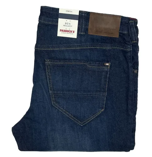 PADDOCKS Jeans BEN W 38 L34 Regular Fit Stretch Dark Blue Jeans Hose 4481 1.Wahl
