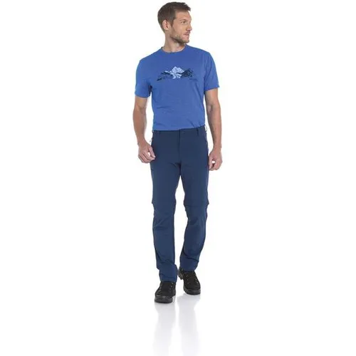 SCHÖFFEL Herren Zipp Off Pants Folkstone - Wanderhose mit abnehmbaren Beinen, wasserabweisend und atmungsaktiv. Ideal für Bergtouren und Sommertage, bietet exzellenten Tragekomfort und Bewegungsfreiheit.