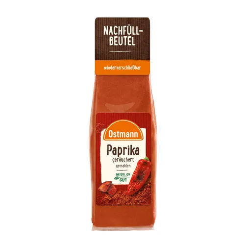 Ostmann Paprika geräuchert gemahlen 50g Nachfüllbeutel
