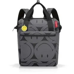 reisenthel Allrounder Daypack mit Laptopfach - Grau - Daypack mit praktischem Laptopfach, ideal für Schule, Arbeit und Reisen. Robustes Polyester, vielseitig einsetzbar und einfach an Trolleys zu befestigen.