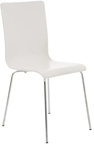 CLP Besucherstuhl Pepe I - Ergonomischer Lehnstuhl mit Holzsitz - Bürostühle - Idealer Besucherstuhl mit elegantem Design, stabiler Konstruktion und komfortabler Rückenlehne für vielseitige Anwendungen in jeder Einrichtung.