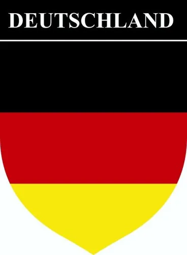 Hermann Schütz Aufkleber Wappen Deutschland 85x65mm  Aufkleber