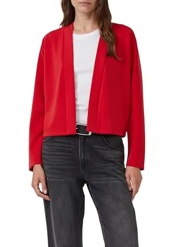 s.Oliver Scuba-Jacke Relaxed Fit - Bequeme Scuba-Jacke im Relaxed Fit, aus weichem Material in Unicolor, ideal für lässige Anlässe und stylische Outfits.