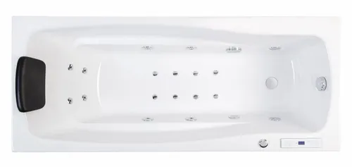 Ocean 150 links Whirlpool Set ohne Armatur : Ohne Armaturen Varianten: Ohne Armaturen