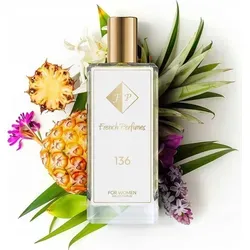 FP French Perfumes | Damenparfüm Nr. 136 – Aquaa dii Gioo – 33 ml – 20 % Parfümöl | Blumig-Fruchtiger Damenduft – Frisch, Elegant & Lang...