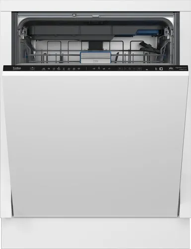 Beko b300 BDIN38561P, Voll integriert, Standardgröße (60 cm), Schwarz, Berührung, LED, 2 Korb/Körbe